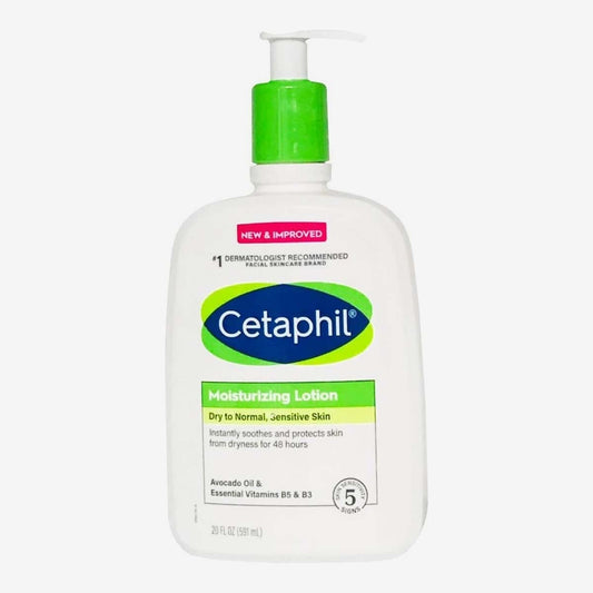 Cetaphil Moisturizing Lotion for Dry to Normal, Sensitive Skin 591ml by Genuine Collection