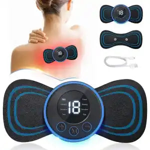 Electric EMS Neck and Shoulder Massager For Whole Body, Body Pain Relief Massager
