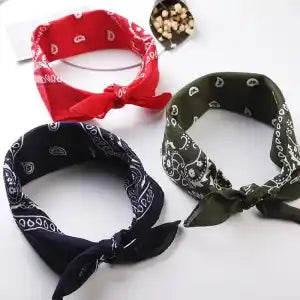 Pack Of 3 BandanaHeadwear Scarf By Arushi