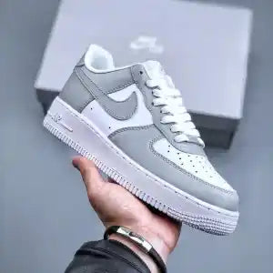 Air Force 1 Grey White Sneaker for Men By Shoes Spot