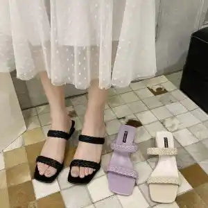 New Heel Sandal Slipper Shoes For Women - Fashion | Slippers For Women | Women's Footwear | Sandals |