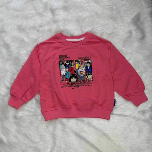 Anime Printed Sweatshirt for kids