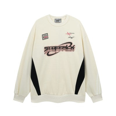0256 Brandes Triple Lining Design Fur Sweatshirt ' Cream '