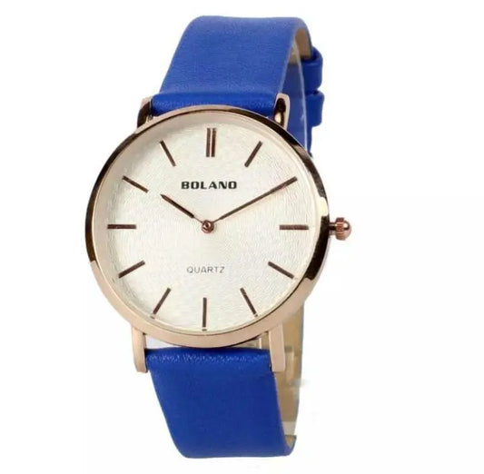 Bolano New Designer Classical Fashion Casual Leather Watches
