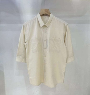 955 Double Pocket Quater Shirt " Cream "