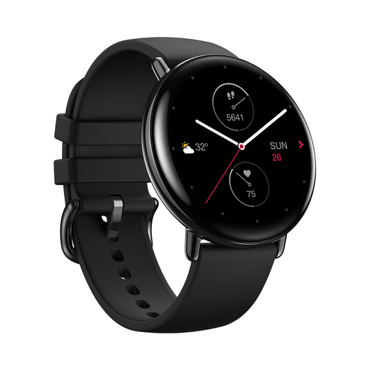 Zepp E Round Smartwatch Onyx Black - Oliz Store