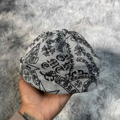 Chrome Hearts Printed Brimless Hat " Grey "