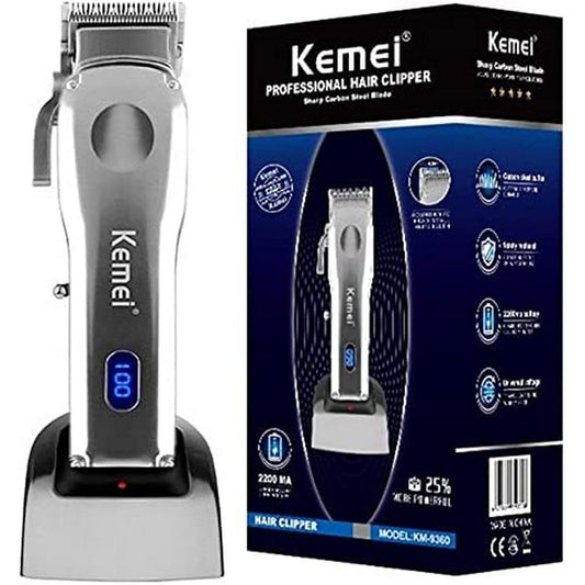Kemei KM-9360 Rechargeable Electric Dry Shaving Machine