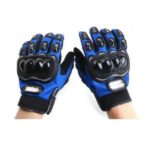 Pro Biker Bike Riding Full Gloves (Size,Colour) Variation (Xl, Blue)