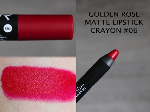 Golden Rose Crayon Matte Lipstick 06