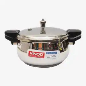 Vinod Cookware Magic Cooker, 3.5 Litre, Comes With 3 Different Lid