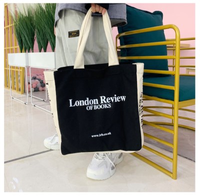 London Review Tote Bag " Black "