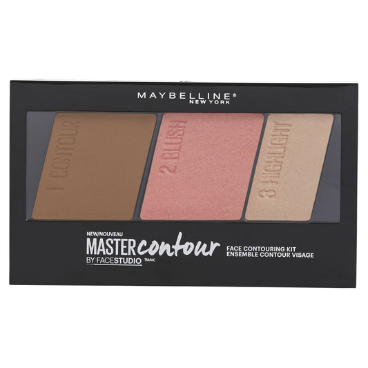 Maybelline New York Facestudio Master Contour Face Contouring Kit, Medium to Deep, by Genuine Collection
