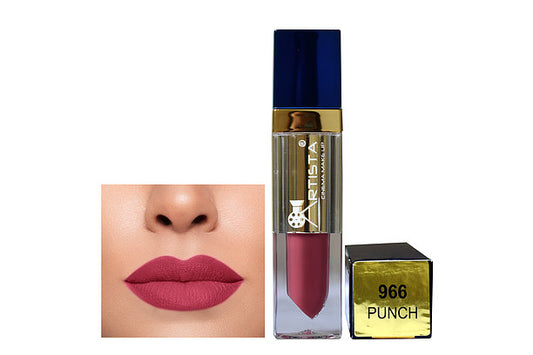 Artista Pure Matte™ Liquid Lipstick PUNCH 966 By Genuine Collection