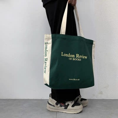 London Review Tote Bag " Green "