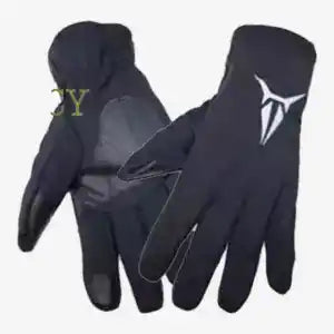 Windproof And Water Repellent Inside Fur Gloves With Touchscreen For Bike Rider