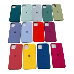 Apple iPhone 11 Pro Max Liquid Silicone Soft Cover Case With Microfiber Inside