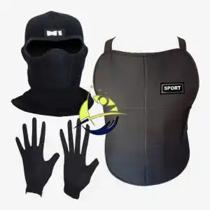 Combo Winter Pack Chest Guard skinny gloves M1 Full Mask