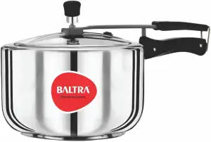 Baltra Fortune Stainless Steel Induction Compatible Pressure Cooker 3 LTR