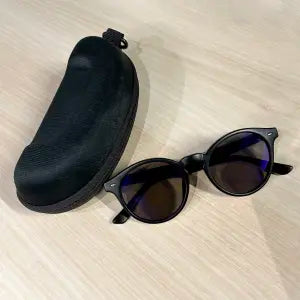 Moments Trendy Black Frame Oval Sunglasses For Men | Sunglasses For Men |