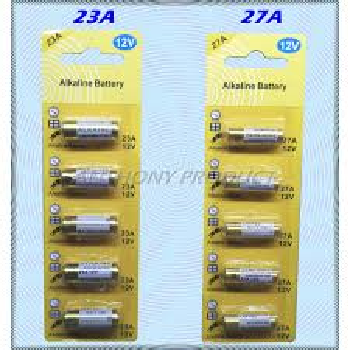 Alkaline Battery 12V 23A Battery For Alarm/Fan/Car Remote/ Door Bell-10pcs (Non Rechargeable)