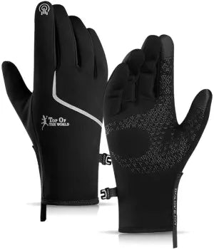 Winter Warm Thermal Inside Windproof And Water Repellent Bike Riding Antiskid Glove