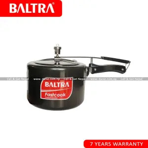 Baltra Pressure Cooker - Induction Base - Megna - Black - Hard Anodised - 2 liters - BPC F200MIB