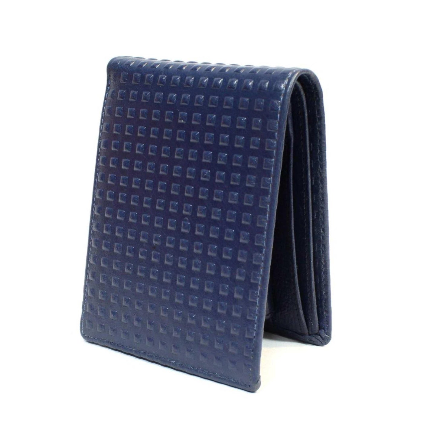 2 Folding Blue Dotted Wallet For Men