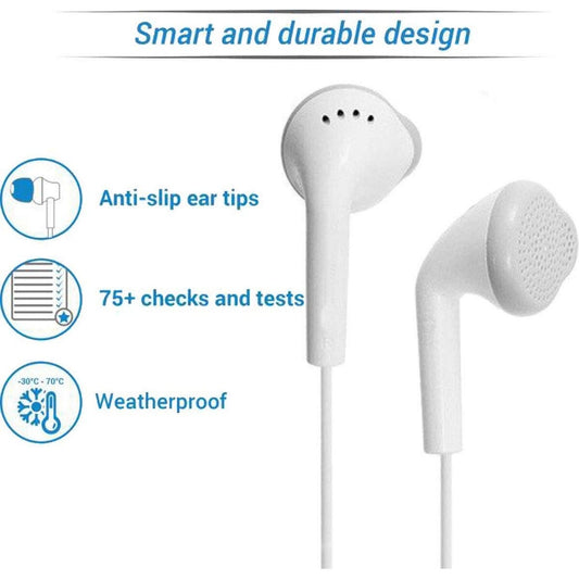 YS Earphones With Ultra Bass & Dolby Sound 0.33mm (White)