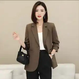 Summer Multi Colors Korean Style Formal And Casual Blazer Coat For Women(Stylish Premium Quality Blazer)