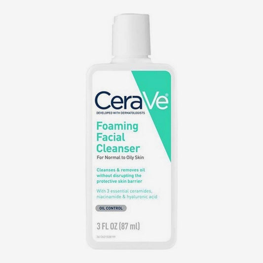 CeraVe Foaming Facial Cleanser (Normal to Oily Skin) 87ml By Genuine Collection