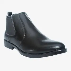 Leather Chelsea Ankle Boots For Men