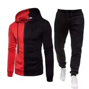 Men's Winter Warm Cotton Fleece Stylist Tracksuit. - Fashion | Jackets For Men | Trousers For Men | Men's Wear |