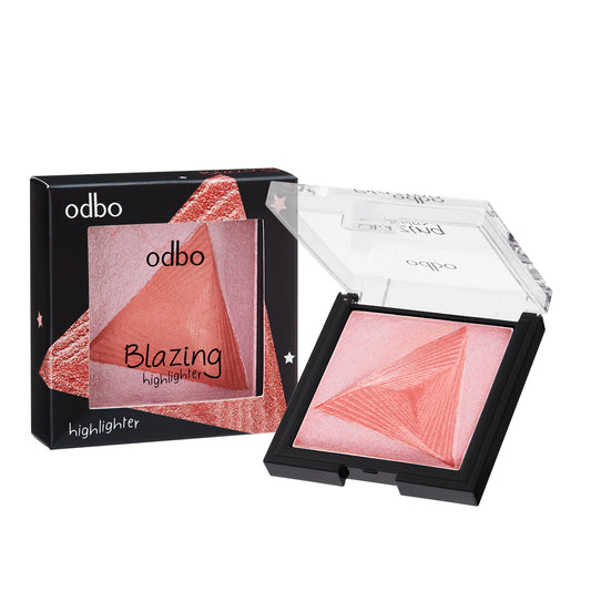 Odbo Blazing Highlighter OD134-04 With Free Lipliner By Genuine Collection
