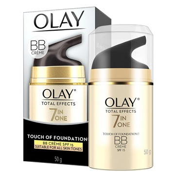 Olay Total Effects 7 In One Touch Of Foundation BB Creme SPF 15 , 50g