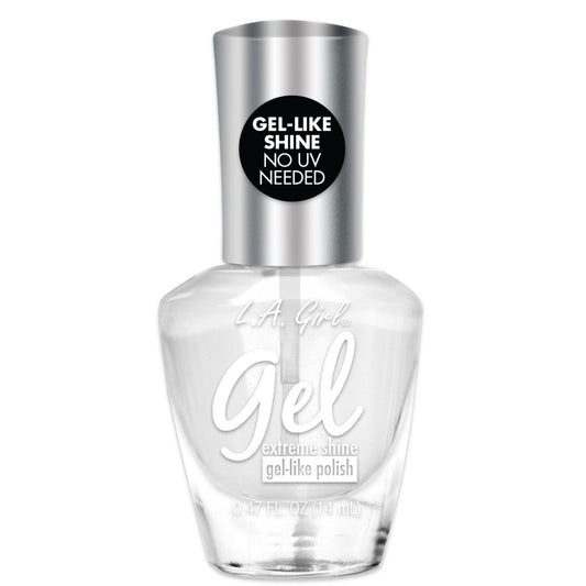 L.A. Girl Gel Extrime Shine Gel-Like -Polish- Clear 14ml By Genuine Collection