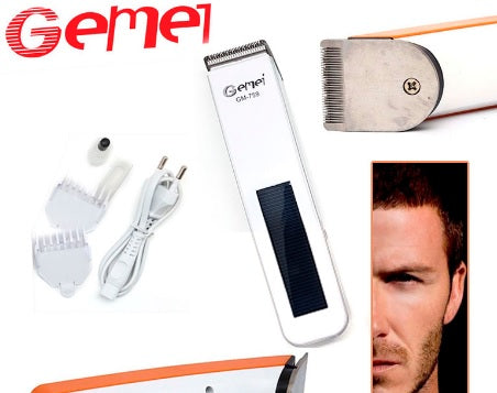 Gemei Solar Power Electric Hair & Beard Trimmer (gm-762)