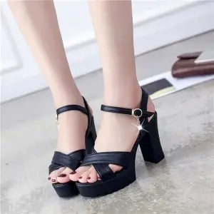 Luxurious Amazing Light Weight Block Heel Sandals For Women's 2023 - Fashion | Women's Footwear | Sandals For Women | Shoes For Women |