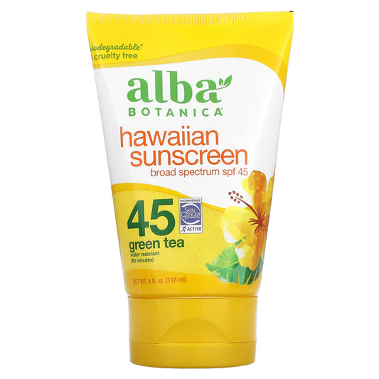 Alba Botanic Hawaiian Sunscreen SPF 45 -118ml