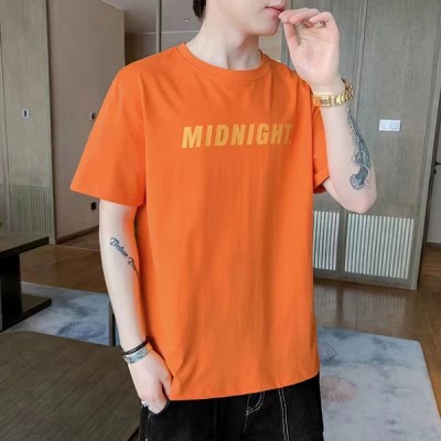My22-9 Midnight Printed T-shirt " Orange "