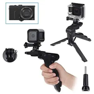 2-in-1 Handgrip and Tabletop High-end Tripod Monopod for Go Pro