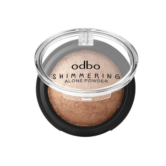 ODBO SHIMMERING ALONE POWDER OD172-03 With Free Lipliner By Genuine Collection