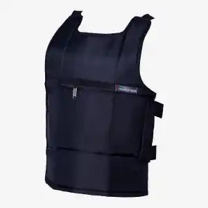 Black Solid Chest Guard
