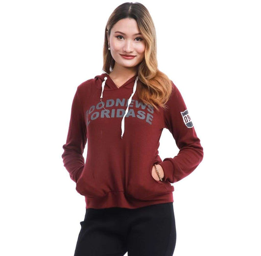 Tailor Stitch Full sleeve Hoodie Tshirt with Side Pocket For Women