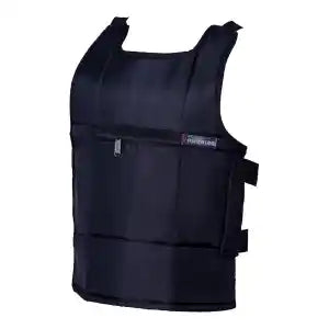 Black Solid 100% Windproof Chest Guard Riding Gear -Unisex