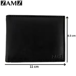 Zamz Genuine 100% Leather Slim Wallet For Men