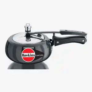 Hawkins Hawkins Black Contura Pressure Cooker (Cb15)- 1.5 Litre
