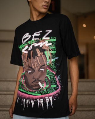 1010 Bez Kom Over Size Vintage T-shirt