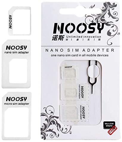 Noosy Nano Sim Card Adapter Micro Sim cards adapter Standard SIM Card Adapter With Eject pin