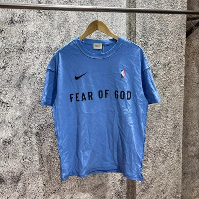 Nike X Fear Of God Reversible Over Size T-shirt " Sky Blue "
